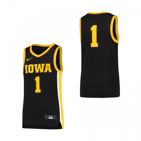#1 Iowa Hawkeyes Nike Youth Team Replica Basketbal...