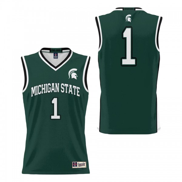 #1 Michigan State Spartans ProSphere Basketball Je...