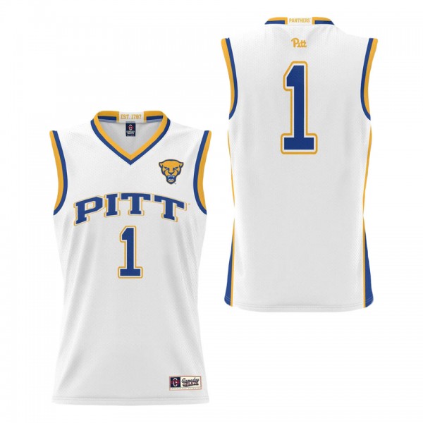 #1 Pitt Panthers ProSphere Youth Basketball Jersey...