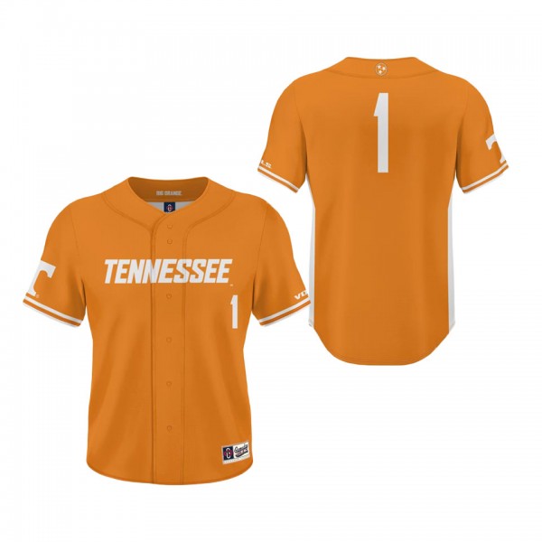 #1 Tennessee Volunteers ProSphere Baseball Jersey ...