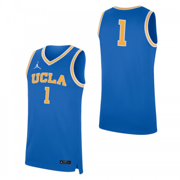 #1 UCLA Bruins Jordan Brand Replica Basketball Jer...