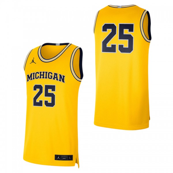#25 Michigan Wolverines Jordan Brand Limited Baske...