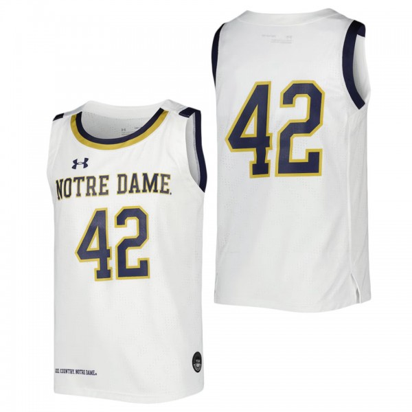 #42 Notre Dame Fighting Irish Under Armour Youth R...