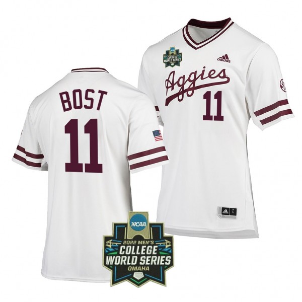 Austin Bost 2022 College World Series Texas A&...