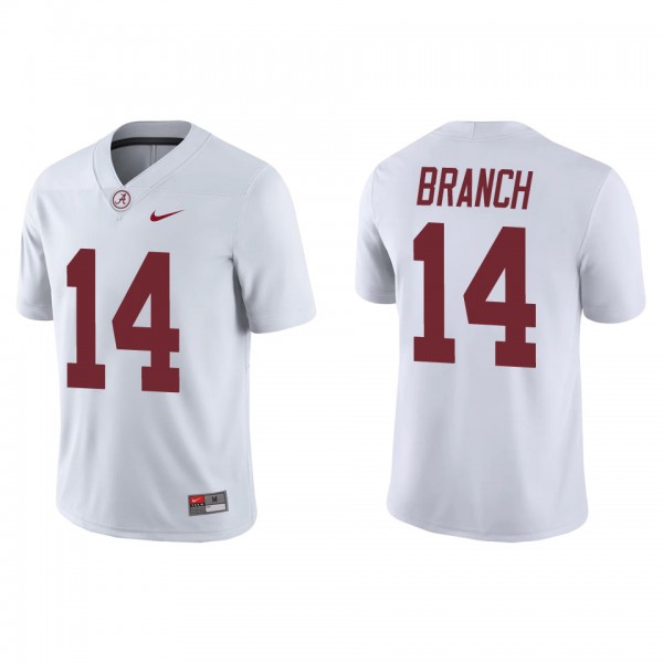 Brian Branch Alabama Crimson Tide Nike Game College Football Jersey White