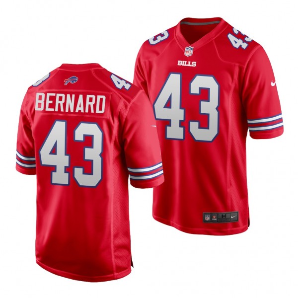2022 NFL Draft Terrel Bernard Jersey Buffalo Bills...