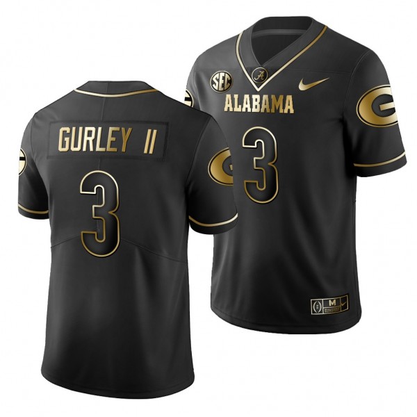 Georgia Bulldogs Todd Gurley II Black 2019 Golden ...