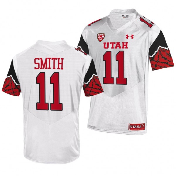 Alex Smith Utah Utes 11 White College Football NFL...