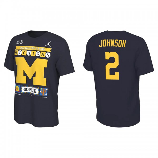 Will Johnson Michigan Wolverines Navy College Foot...